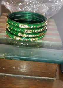 Vibrant Beaded Bangles