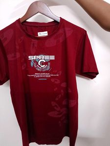 Maroon T-shirt
