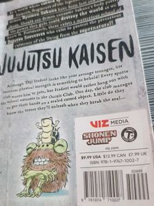 Jujutsu Kaisen Manga Volumes 0 &amp; 1
