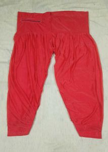 Red Patiala salvar with Pocket