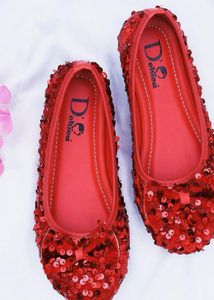 Sparkly Red Sequin Ballerina