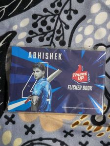 Abhishek Sharma Thums Up Flicker Book