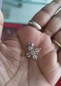 Combo Of 92.5 Sterling Silver Pendant With Hallmar