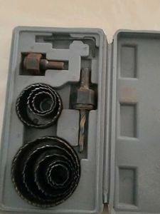 Hole Saw Set with Drill Bit