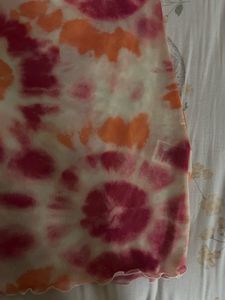 H&amp;M Tie and Dye Mesh Dress
