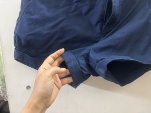 Forever 21 Navy Blue Casual Shorts