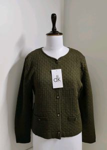 💥Price Drop💥Vintage Olive Green Cardigan