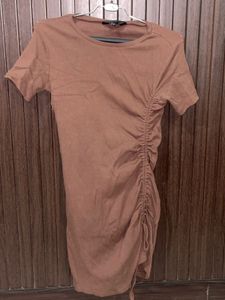 Ruched Side Bodycon Dress for ur next dayout😻