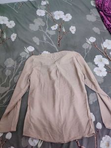 Elegant V-Neck Long Sleeve Top