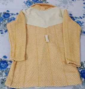 Vintage Embroidered Knit Coat