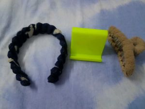 Braided Headband and Claw Clip Set
