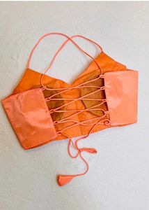 Stunning Orange Blouse
