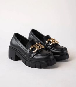 Chunky Chain Loafers