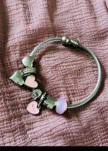 Charming Heart Charm Bracelet✨️🌸