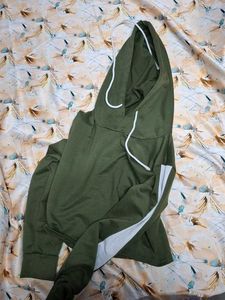 Olive Green Hoodie &amp; Jogger Set