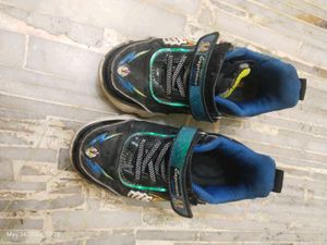 Kids Black Superman Sneakers