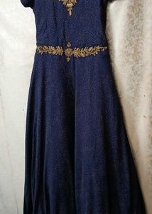 BLUE WEDDING GOWN