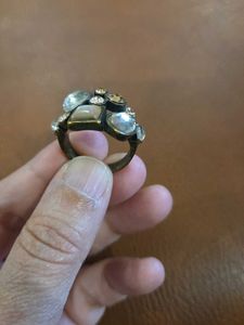 Statement Ring with Mixed Gems