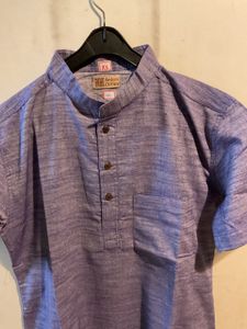 Mens Short Sleeve Kurta