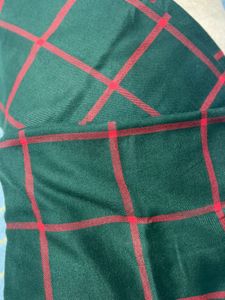 Christmas Green & Red Plaid Warm Stole