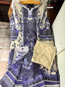 Elegant Printed Kurta Set