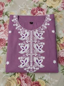 Elegant Embroidered short Kurta