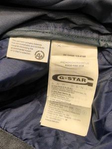 G-Star RAW 'Anchor Overshirt' Quilted Bomber Jacke