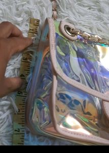 Transparent Holographic Clear Bag