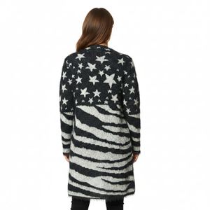 Cozy Star &amp; Stripe Cardigan