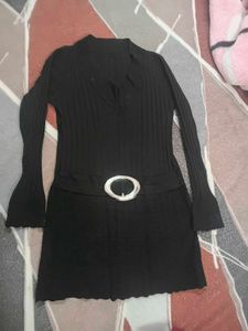 Elegant Black Tunic Top