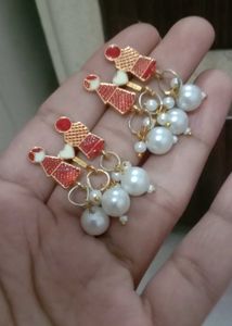Unique Pearl Drop Earrings