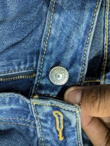 Levi's Classic Blue Denim Jeans