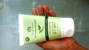 "The Man Company Anti-Acne Face Wash for Men - Neem Infused Clarifying Gel - 75ml"