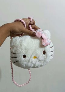 Hello Kitty Plush Shoulder Bag