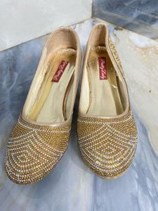 Sparkling Crystal Embellished Heels