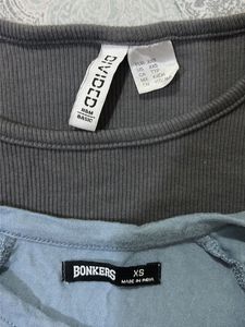2-Pack Women's Cropped Tops