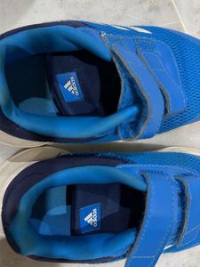 Blue Adidas Sneakers with Velcro