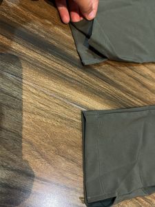 Olive Green Casual Pants