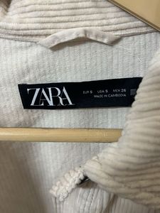 Zara Corduroy Overshirt Jacket