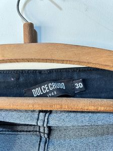 Dolce Crudo Black Skin Fit Jeans