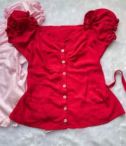 Pinterest  Button-Up Top