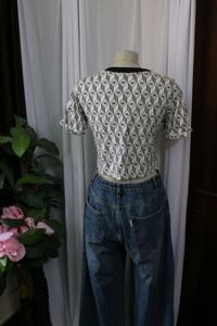 Adidas Patterned Crop Top