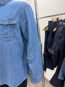Classic Blue Denim Shirt for Men