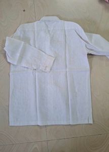 plain white formal shirt