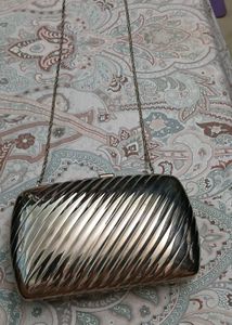 Solid Silver Evening Bag