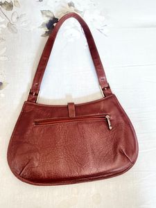 Real Leather Handbag From Italy