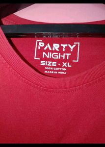 Baggy Red Graphic T-Shirt