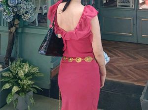 Chic Ruffled Maxi Dress