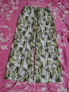 New Bohemian Print Palazzo Pants