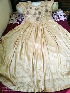 Gold Embellished Dress